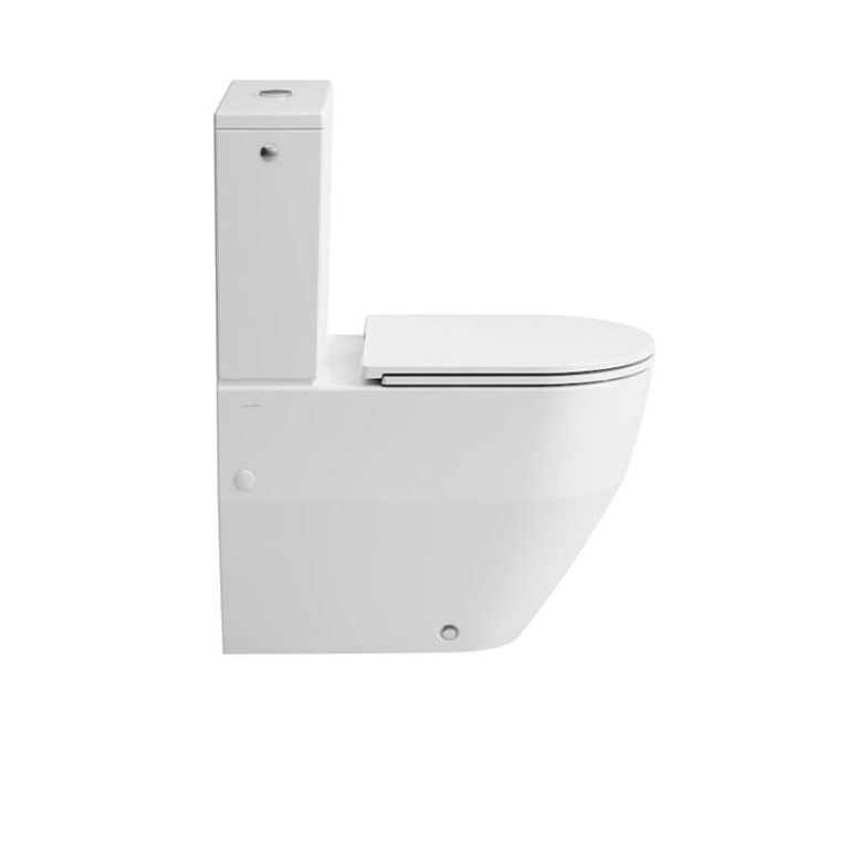 LAUFEN Pro  Унитаз моноблок 36х65х44 см,слив универсальный, безободковый смыв Rimless, для бачка 8.2995.3/8.2995.2, цвет белый
