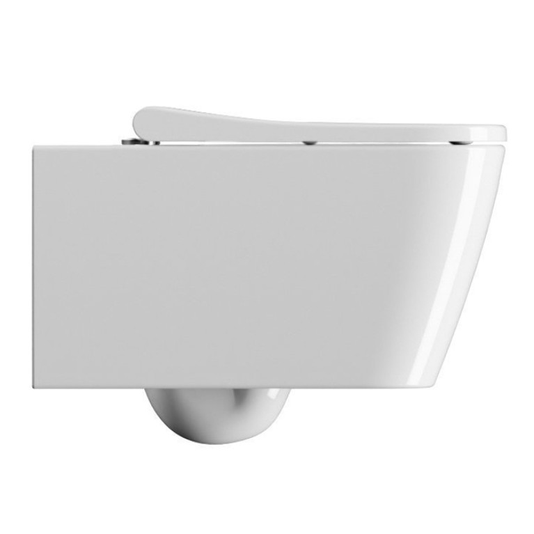 9615FR511 NUBES унитаз подвесной 55х35/F Swirlflush с креплением белый глянцевый GSI