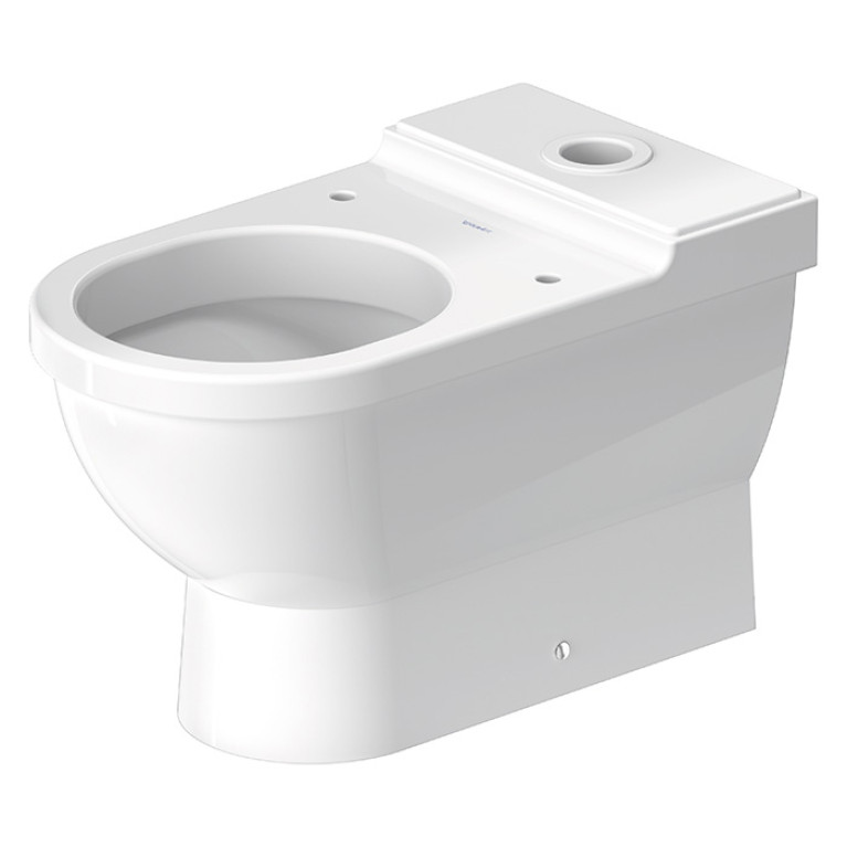 Duravit Starck 3 Унитаз моноблок приставной 655х360 мм в комплекте с креплением, универсальный выпуск, цвет: белый (Спец.цена из наличия)