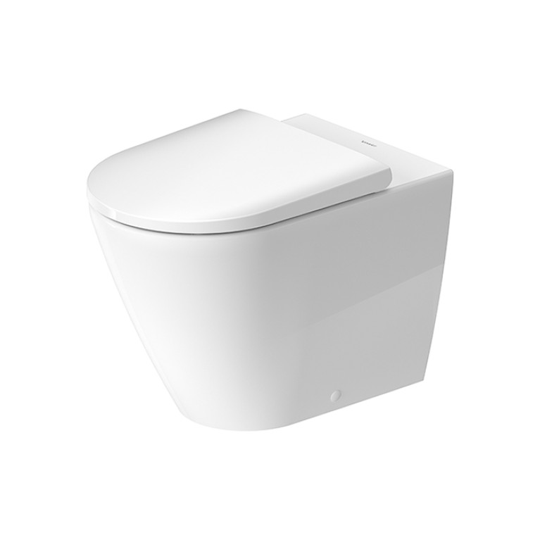 Duravit D-Neo Унитаз напольный 370х580х400 мм, безободковый, слив в стену, цвет: белый (Спец.цена из наличия)
