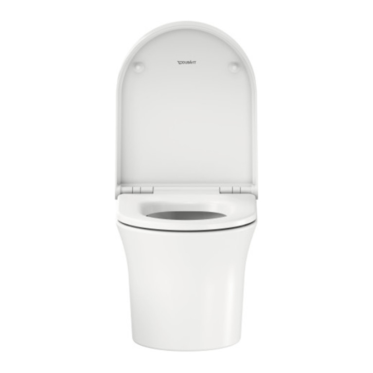 Duravit White Tulip Унитаз подвесной 370х540  мм безободковый, HygieneGlaze, цвет: белый