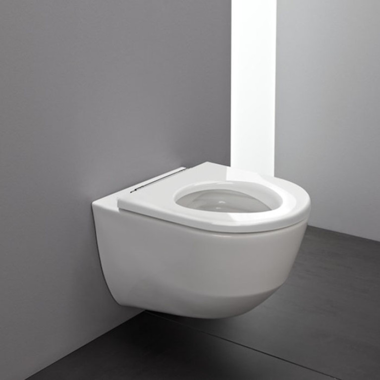 LAUFEN Pro Унитаз подвесной безободковый 530х360х340 мм., цвет белый с покрытием LLC