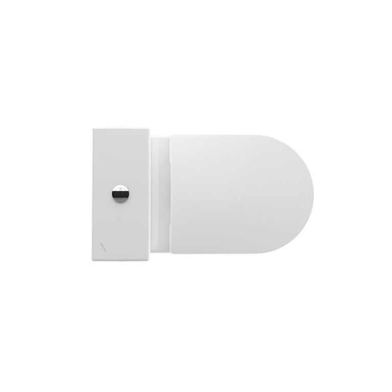 LAUFEN Pro  Унитаз моноблок 36х65х44 см,слив универсальный, безободковый смыв Rimless, для бачка 8.2995.3/8.2995.2, цвет белый