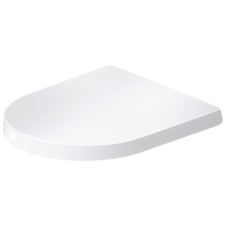 Duravit Balcoon Сиденье для унитаза Balcoon с микролифтом 374x438&para;мм, петли сталь, белое глянцевое