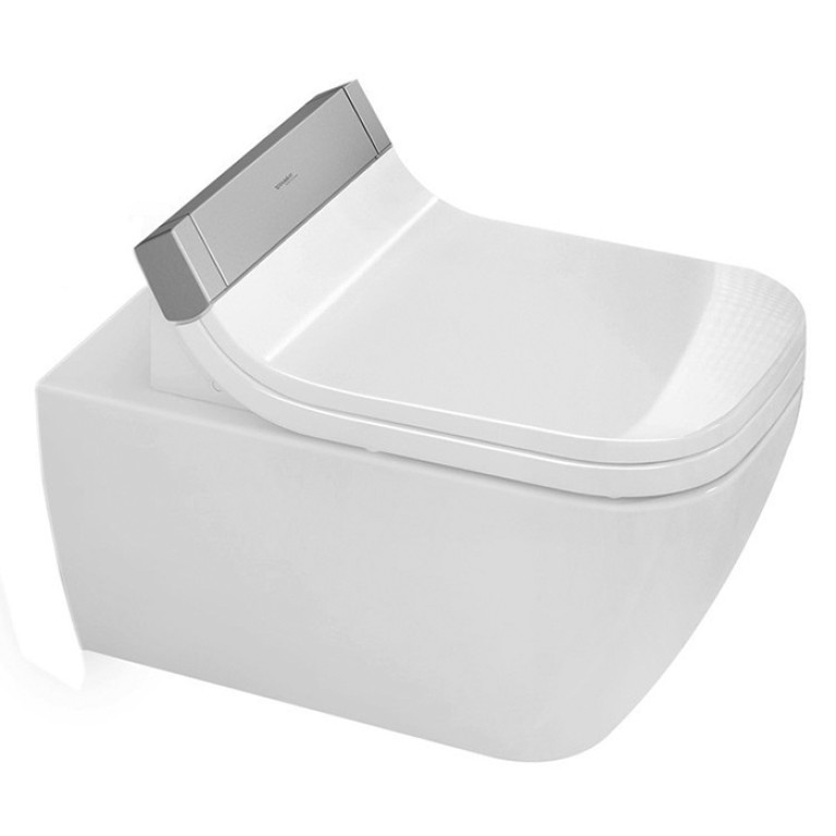Duravit Happy D.2  SensoWash Унитаз подвесной безободковый ,620*365 мм., с креплениями , белый