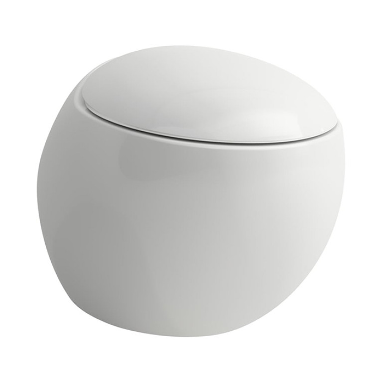 Laufen Alessi One Унитаз подвесной 585х390х355мм, безободковый, с покр. LLC, цвет: белый