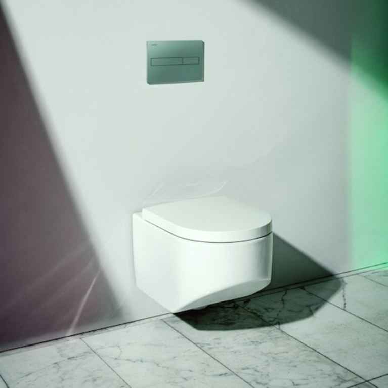 Laufen Sonar Унитаз подвесной 530х370х340 мм, безободковый, цвет: белый глянец