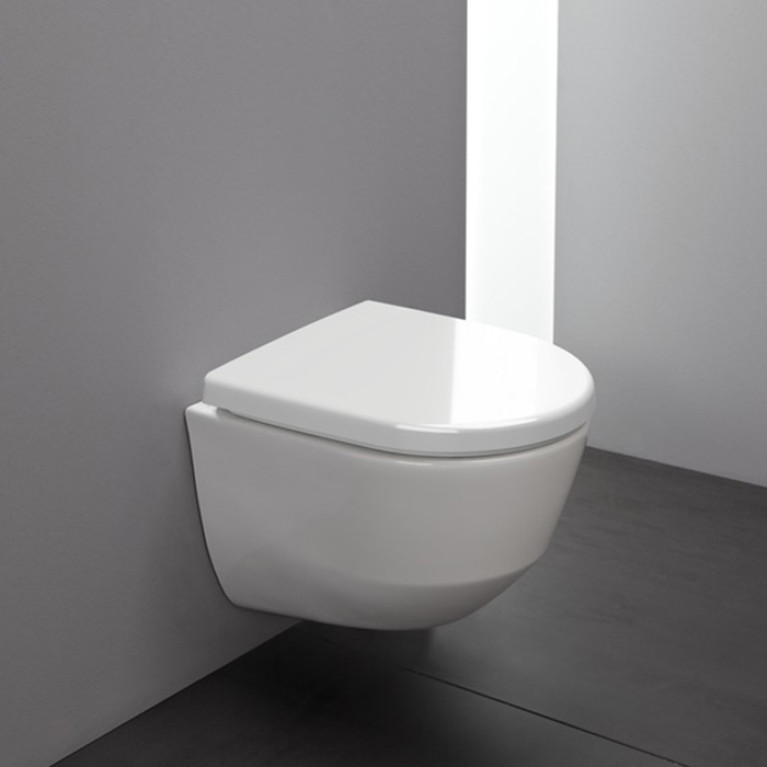 LAUFEN Pro Унитаз подвесной безободковый, укороченный 490х360х340 мм., цвет белый