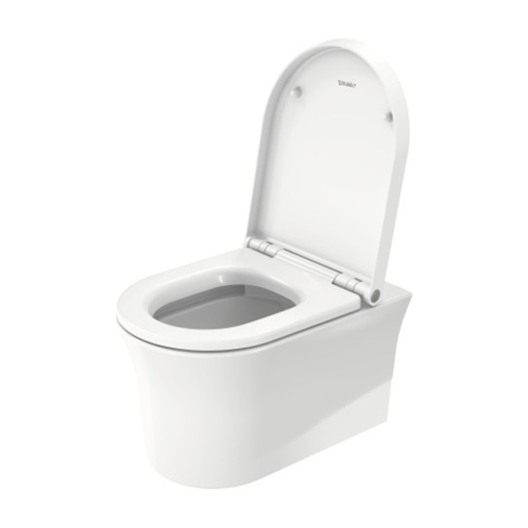 Duravit White Tulip Унитаз подвесной 370х540  мм безободковый, HygieneGlaze, цвет: белый