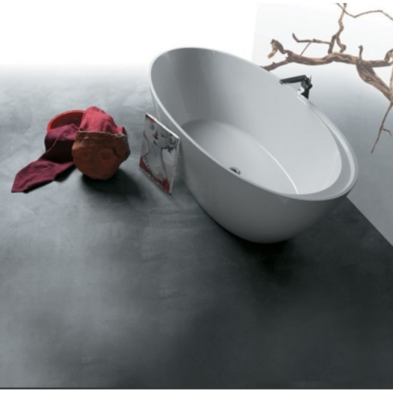 Simas Bohemien Ванна свободностоящая из Crystal Tech 190*88*66 см со сливной арматурой (продается только с учетом упаковки)