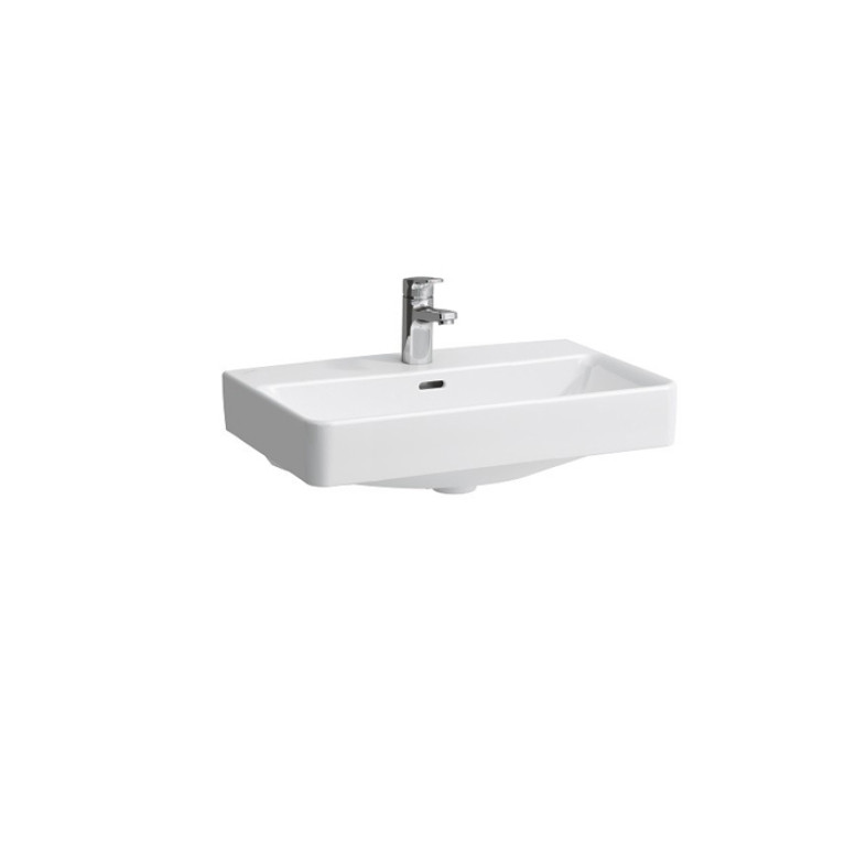 LAUFEN Pro S Раковина укороченная, для установки на поверхность, 600x380x95 мм, отверстие для смесителя по центру, белый
