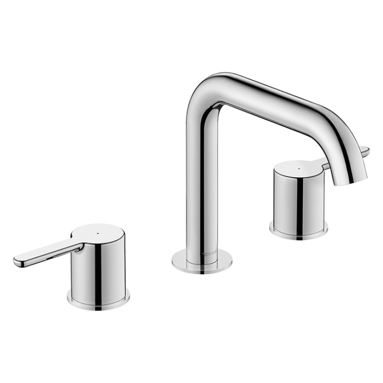 Duravit C.1 Смеситель для раковины на 3 отв. излив 160мм, цвет: хром