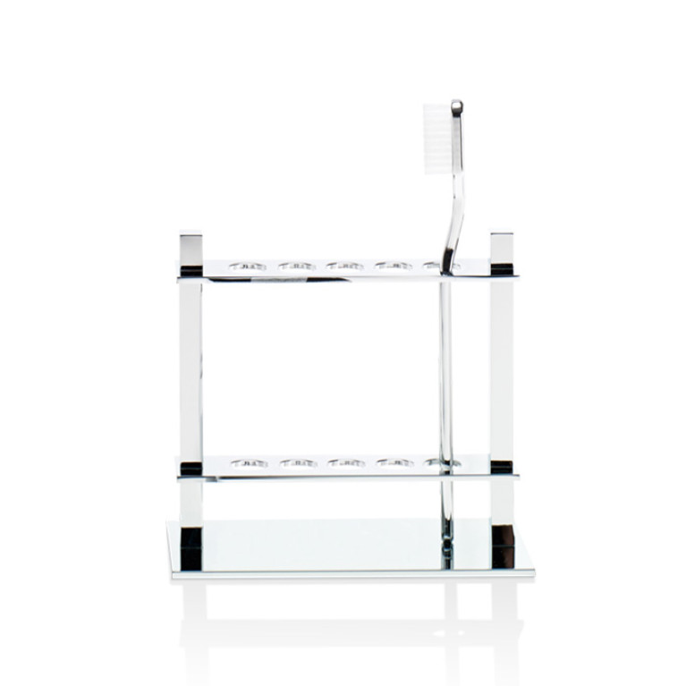 Decor Walther DW 330 Держатель для зубных щёток 15x7x13.5см, настольный, цвет: хром
