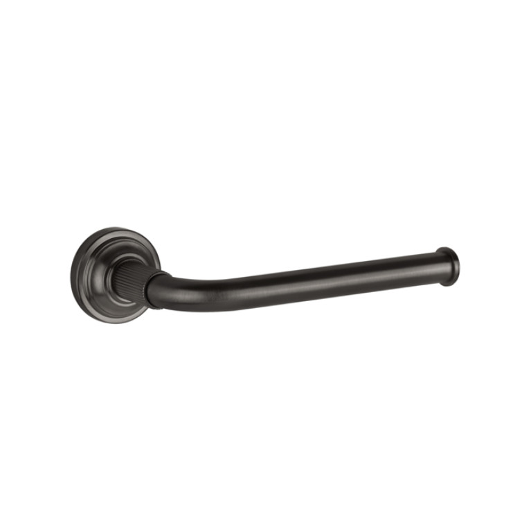 GESSI VENTI20 Держатель туалетной бумаги, без крышки, цвет Black Metal Brushed PVD