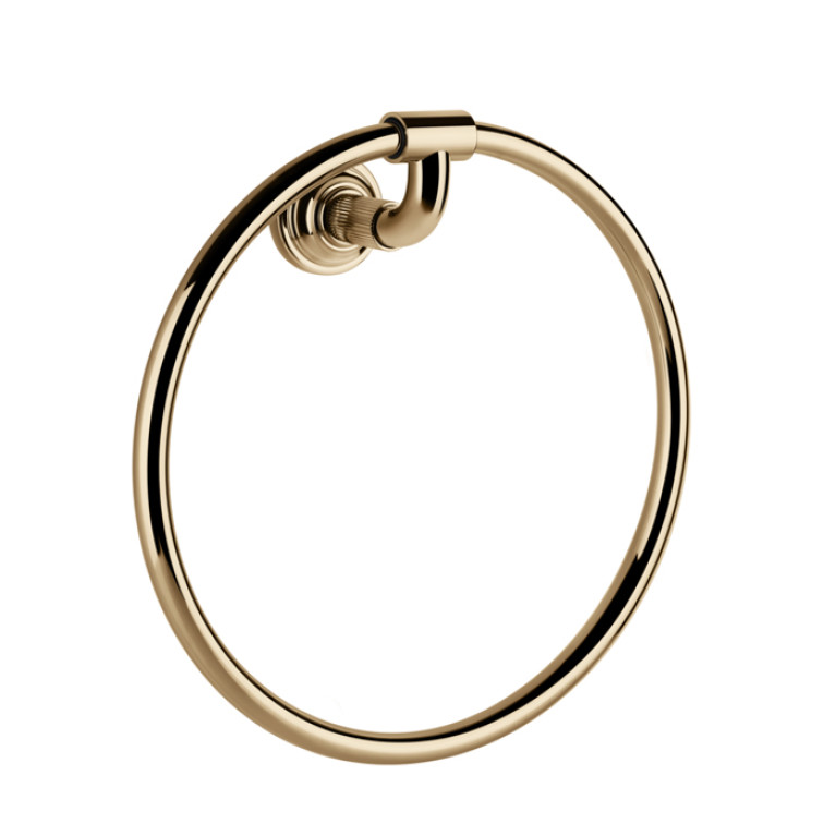 GESSI VENTI20 Полотенцедержатель-кольцо, цвет Warm Bronze PVD