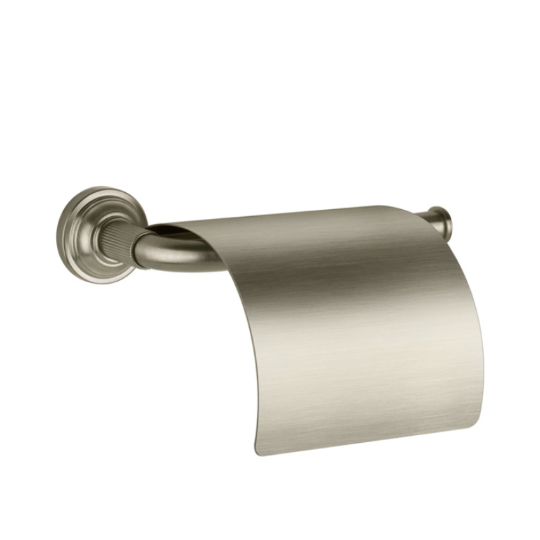 GESSI VENTI20 Держатель туалетной бумаги, с крышкой, цвет Finox Brushed Nickel