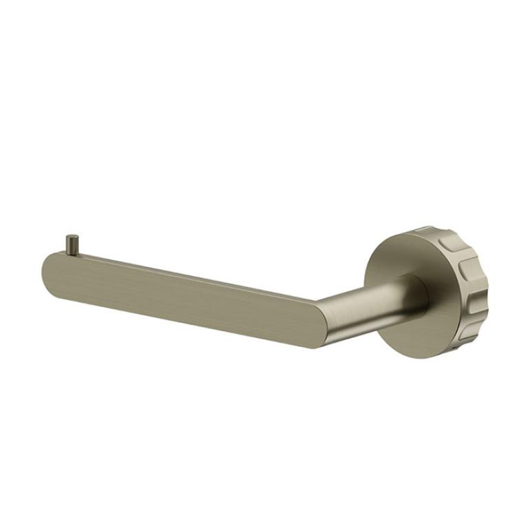 Newform Ionika accessori Держатель для т/б открытый, левый , цвет: PVD brushed pale gold