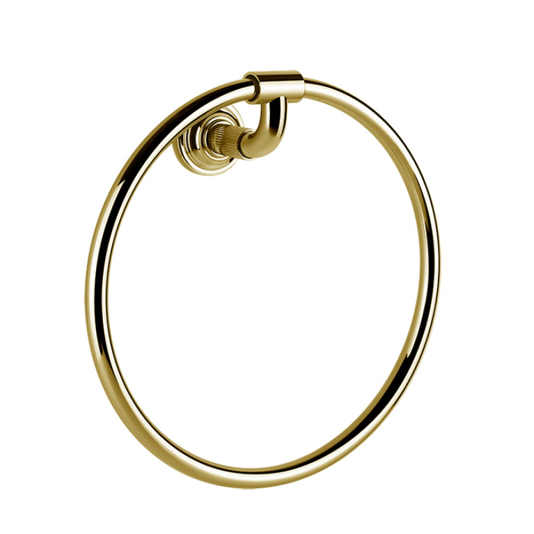 GESSI VENTI20 Полотенцедержатель-кольцо, цвет Gold PVD