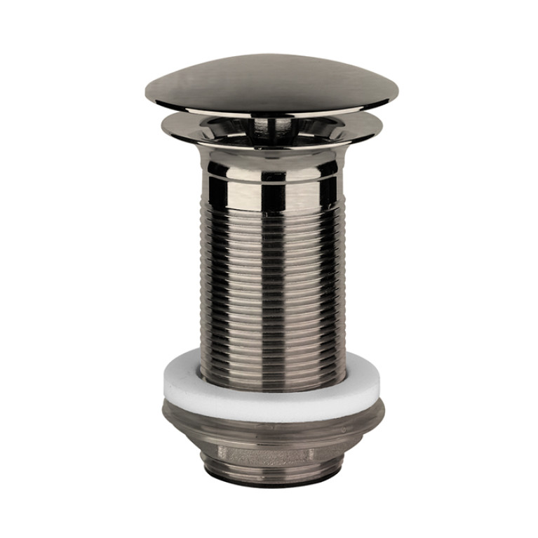 Gessi Донный клапан свободного слива для раковины без перелива, цвет: Finox Brushed Nickel