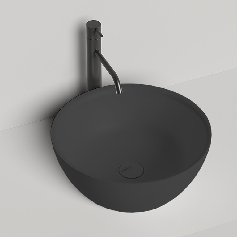 Salini Донный клапан для раковины D501 UpDown, S-Sense, цвет RAL9005 глянцевый