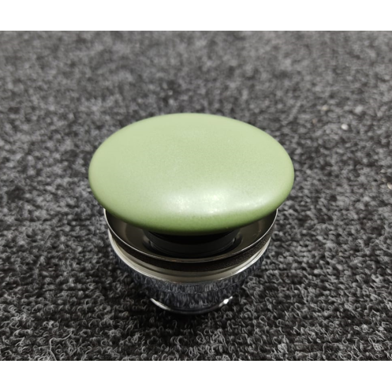 Kerasan  Донный клапан  клик-клак, покрытие керамика, цвет: verde matte (зеленый)