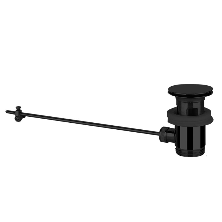 Gessi Emporio Technical accessories Донный клапан для раковины на 1 1/4 c донным клапаном и переливом, цвет: Black XL