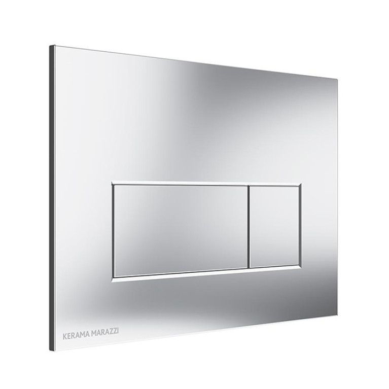Kerama Marazzi Кнопка управления для скрытых систем инсталляции, прямоугольная, xром-глянец (замена FPS.A.CR)