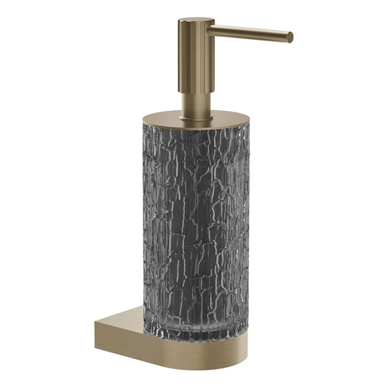 GESSI INCASTRI ACCESSORIES  Дозатор  подвесной   цвет: Finox Brushed Nickel /Light Smoke