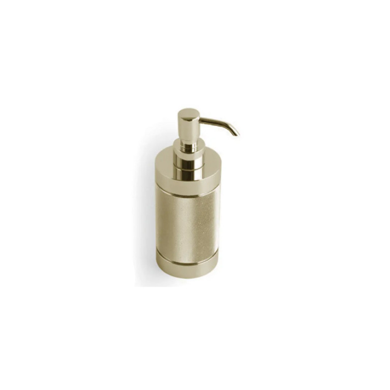 Bertocci Officina 01 Дозатор настольный, цвет Brush. Nickel (акция из наличия)
