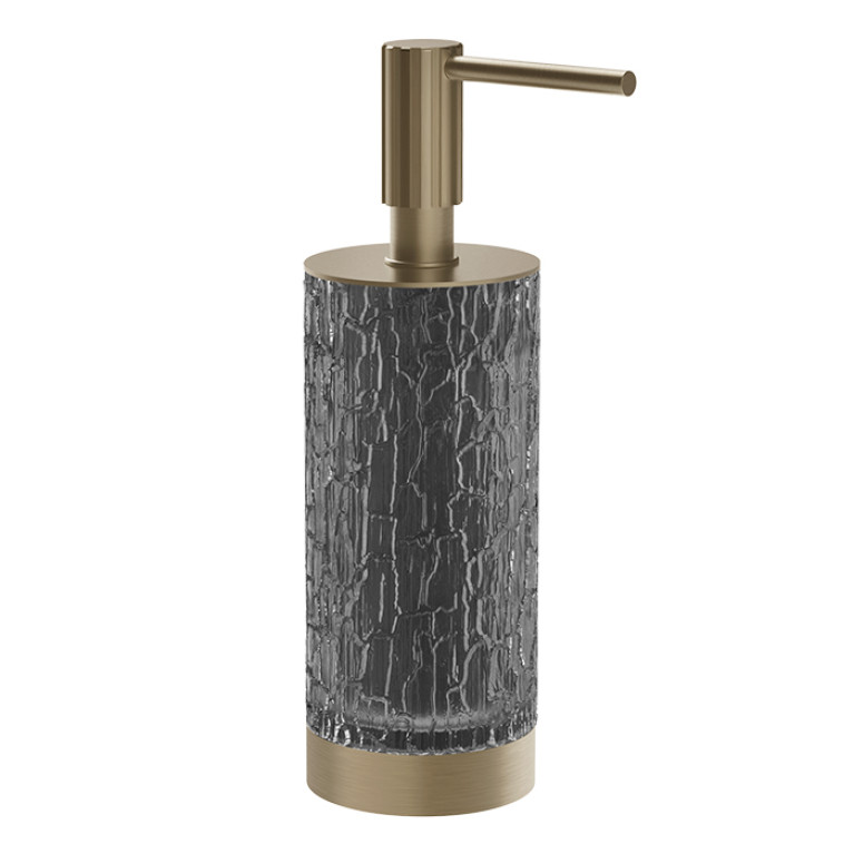 GESSI INCASTRI ACCESSORIES  Дозатор  настольный   цвет: Finox Brushed Nickel /Light Smoke
