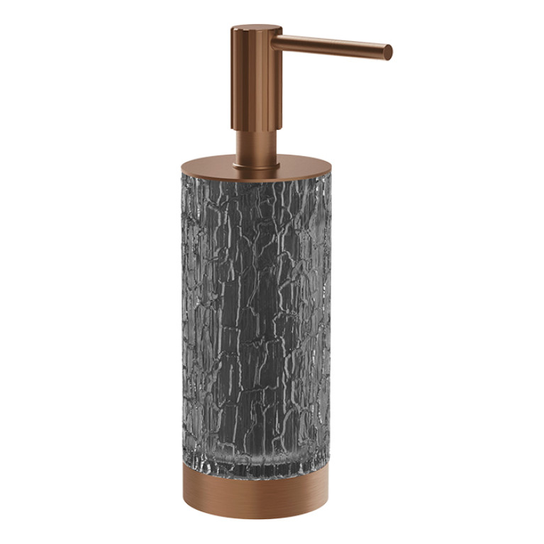 GESSI INCASTRI ACCESSORIES  Дозатор  настольный   цвет: Copper Br. PVD /Light Smoke
