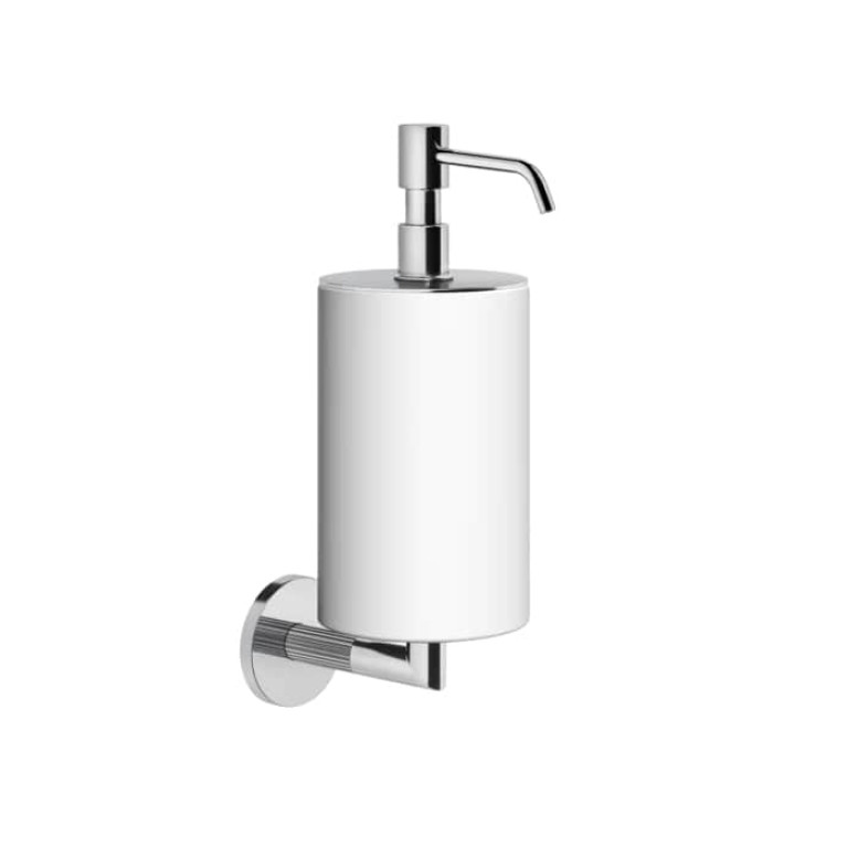 Gessi Ingranaggio Дозатор для жидкого мыла настенный белый, цвет: хром