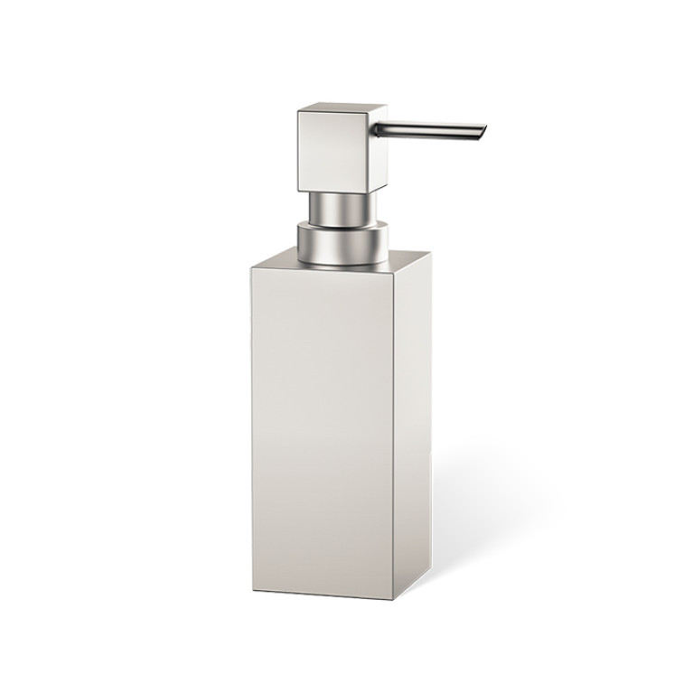 Decor Walther Cube DW 395 Дозатор для мыла, настольный, цвет: никель сатинированный ЗАКАЗ ПО ЗАПРОСУ