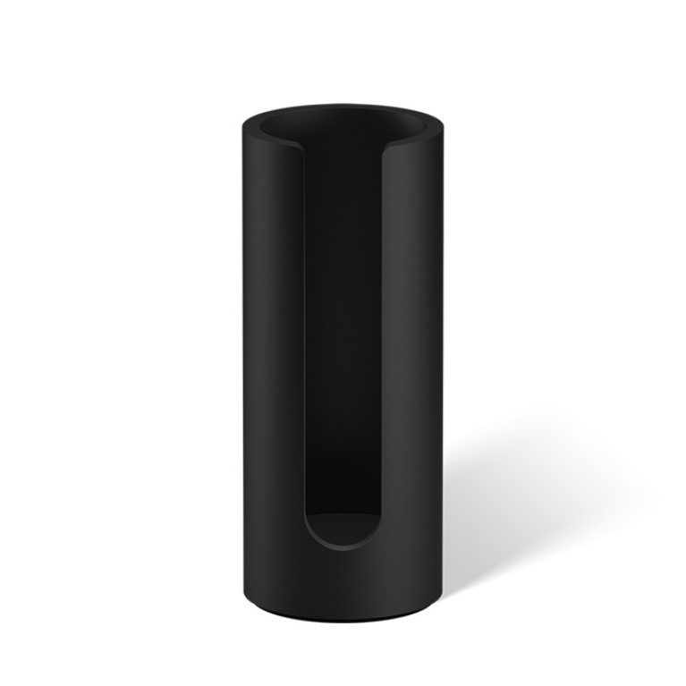 Decor Walther Black Stone WPB Дозатор ватных дисков, настольный,цвет: черный матовый