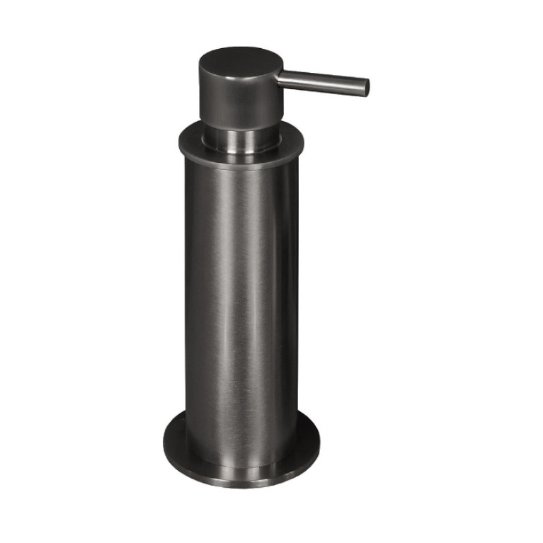Colombo Plus/Mini Дозатор для жидкого мыла настольный, металлический, цвет: PVD графит матовый