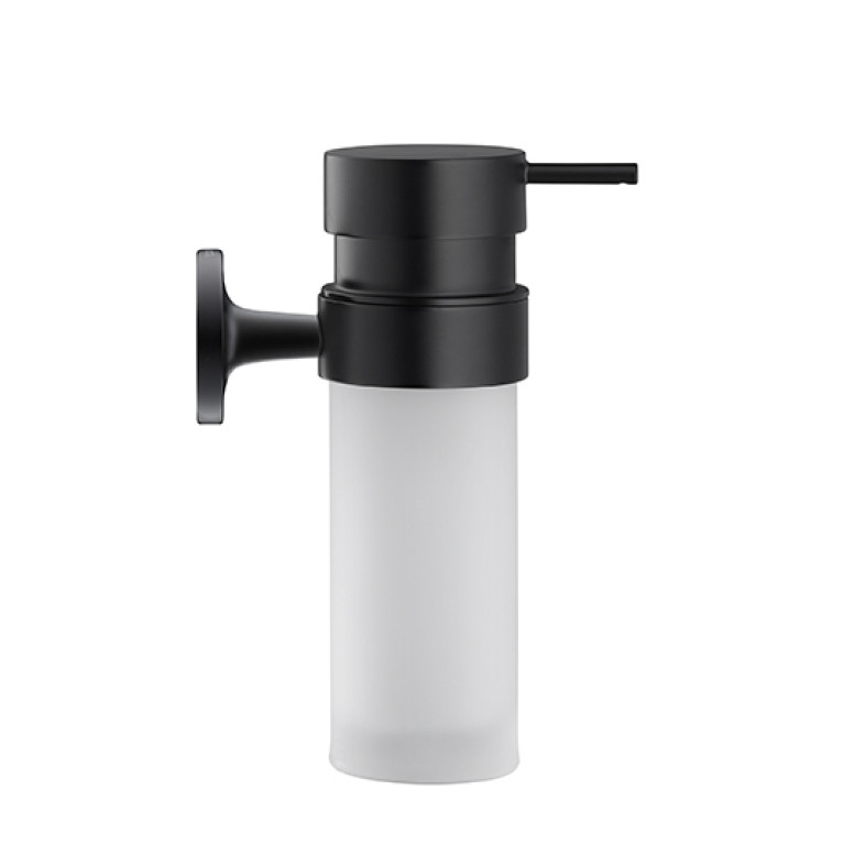 Duravit Starck T Дозатор для мыла настенный цвет  черный матовый