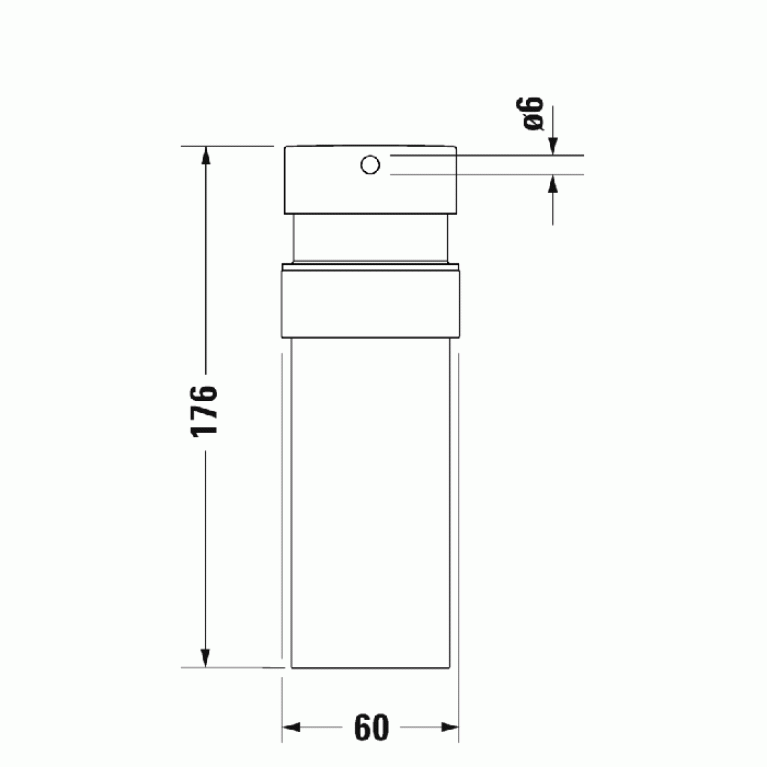 Duravit Starck T Дозатор для мыла настенный, цвет: bronze Brushed