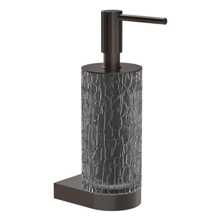 GESSI INCASTRI ACCESSORIES  Дозатор  подвесной   цвет: Black Metal Br. PVD /Light Smoke