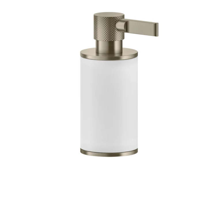 GESSI INCISO Дозатор для жидкого мыла настольный, цвет: белый/finox