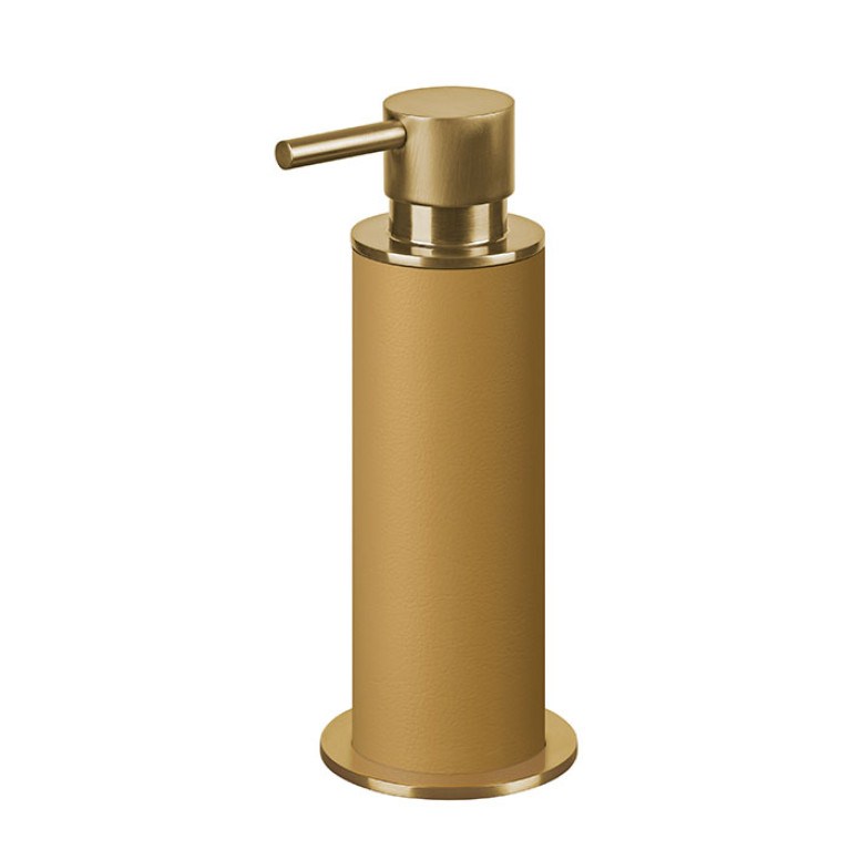 ADJ Диспенсер для жидкого мыла, D7xH19см., цвет: Gold/горчичный