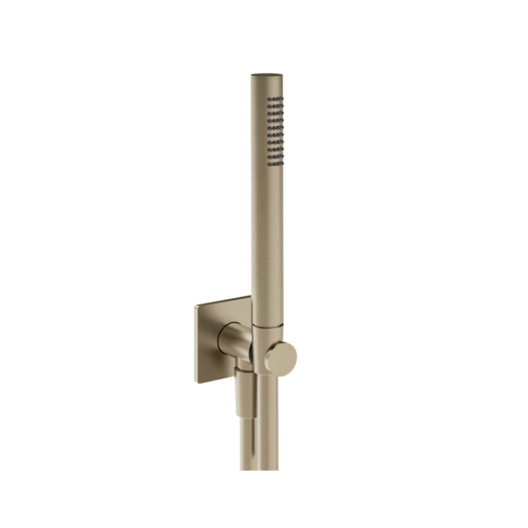 GESSI INCASTRI  Ручной душ со шлангом 150 см и держателем,  цвет: Finox Brushed Nickel
