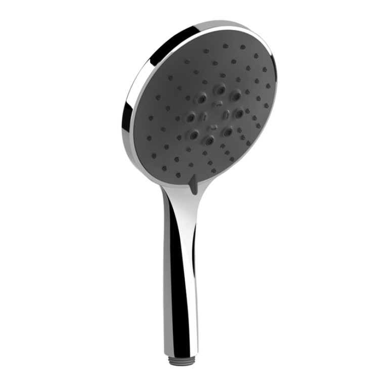 Gessi Emporio Emporio shower 3-позиционная душевая лейка с защитой отизвесткового налёта с черным диском, цвет: Chrome