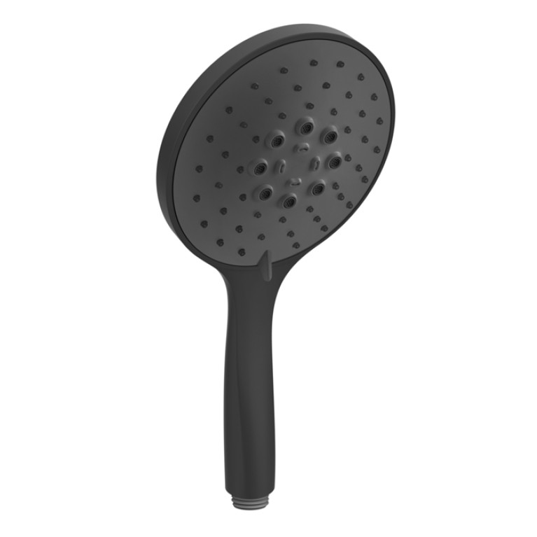 Gessi Emporio Emporio shower 3-позиционная душевая лейка с защитой отизвесткового налёта с черным диском, цвет: Black XL