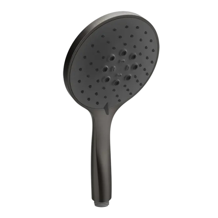 Gessi Emporio Emporio shower 3-позиционная душевая лейка с защитой отизвесткового налёта с черным диском, цвет: Black Metal Br. PVD