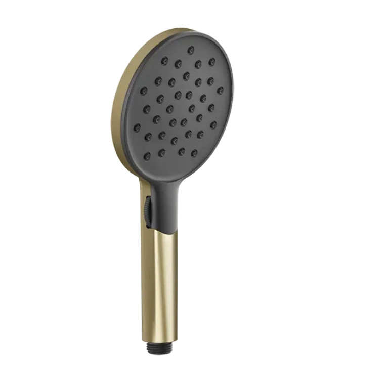GESSI Ручной душ, 3 режима, с защитой от накипи, цвет Brushed Brass PVD