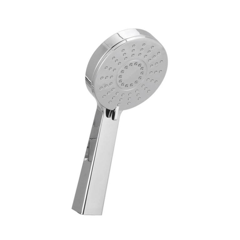 CISAL Shower Лейка душевая ручная с тремя типами струи, d 100 мм, цвет хром