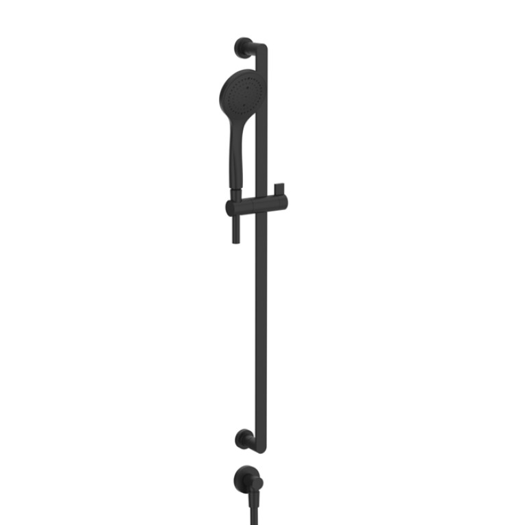 Gessi Emporio Emporio shower Штанга в комплекте с душевой лейкой, шланг 1,50 м и вывод воды, цвет: Black XL