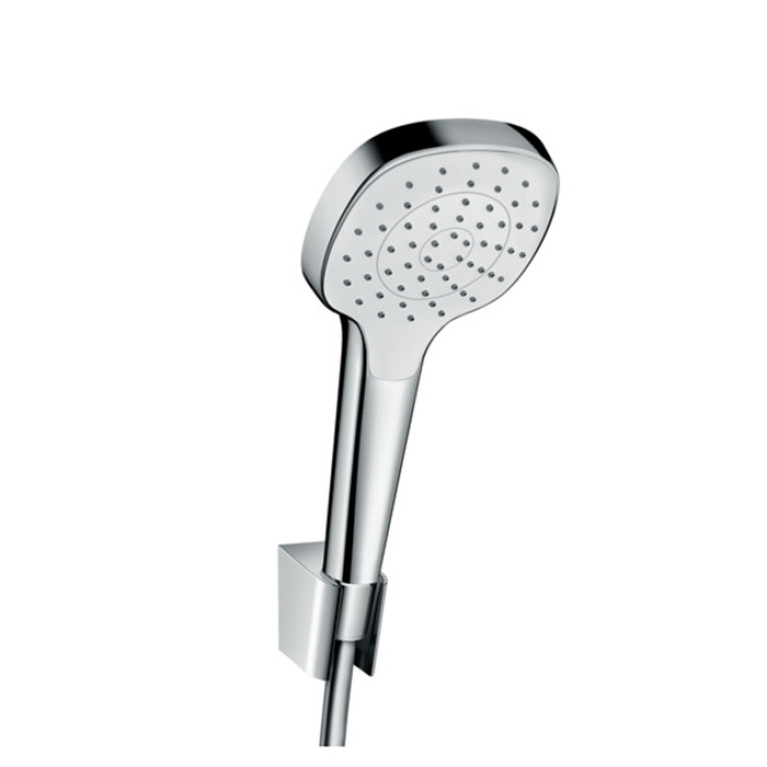 HG Croma Select E Душевой набор: ручной душ 110, 1jet, держатель, шланг 1,25м, цвет: белый/хром