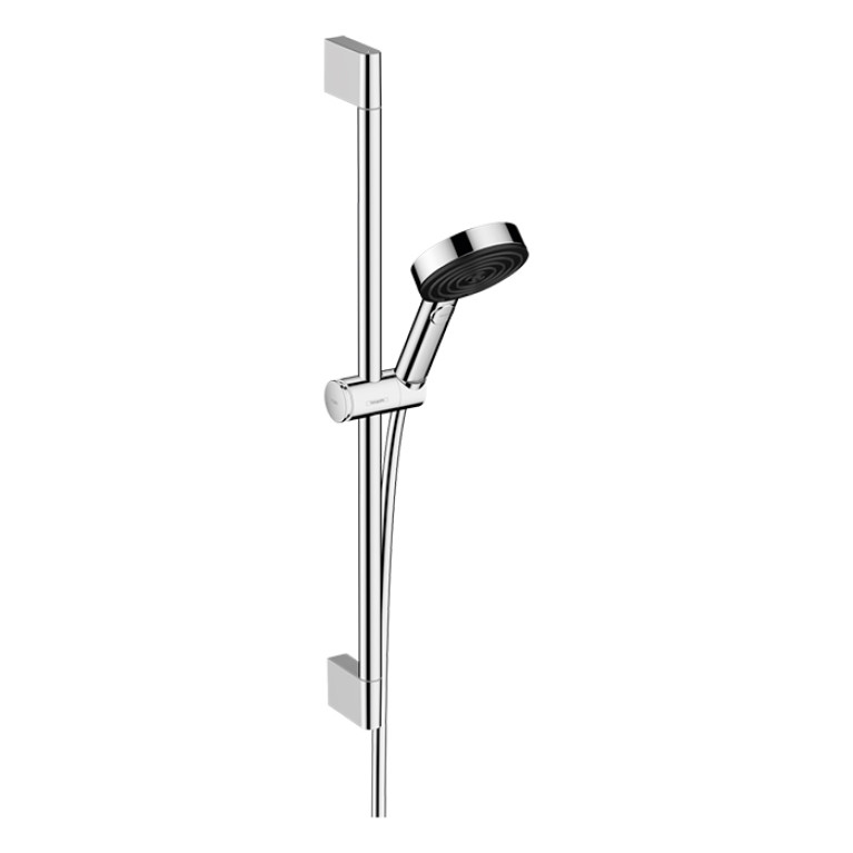 HANSGROHE PULSIFY Душевой набор с штангой 650 мм., ручным душем &Oslash;105 мм. 3jet Relaxation и шлангом 1600 мм., цвет хром