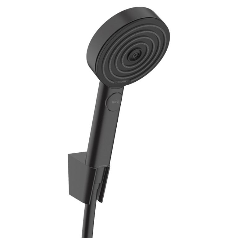 HANSGROHE PULSIFY Душевой набор с держателем 105 3jet Relaxation, шланг 1250 мм., цвет матовый черный